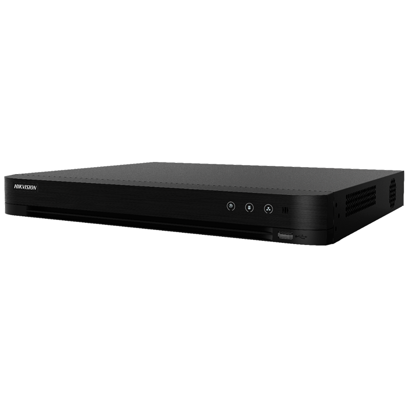 Grabador HD-TVI HIKVISION™ 8 Ch Turbo Acusense  (Grab. hasta 6MPx)//HIKVISION™ 8 Ch Turbo Acusense  HD-TVI Recorder (Rec. Up to 6MPx)