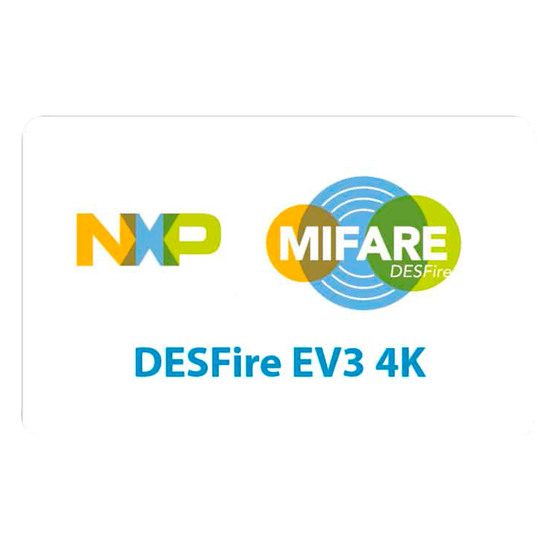 Tarjeta NXP® DESFire™ EV3 4K//Tarjeta NXP® DESFire™ EV3 4K