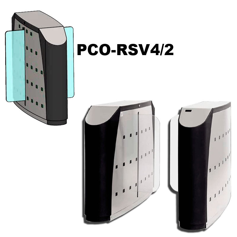 Mecanizado ARGUSA® PCO-RSV4/2 en AISI 316//ARGUSA® PCO-RSV4/2 Motor-Driven Sliding Gate (AISI 316)