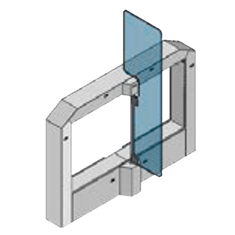 Mecanizado ARGUSA® PM-900SH/1  en AISI 304//ARGUSA® PM-900SH/1 Motor-Driven Swing Gate (AISI 304)