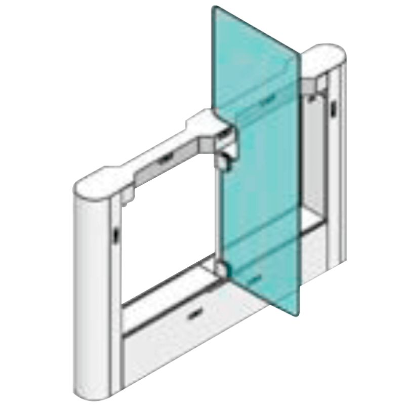 Mecanizado ARGUSA® PM-910SEH/1 en AISI 304 de Altura Completa//ARGUSA® PM-910SEH/1 Motor-Driven Swing Gate (AISI 304)