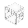 Caja de Empotrar Wall Box Interior//Flushmount Indoor Box for Wall Box