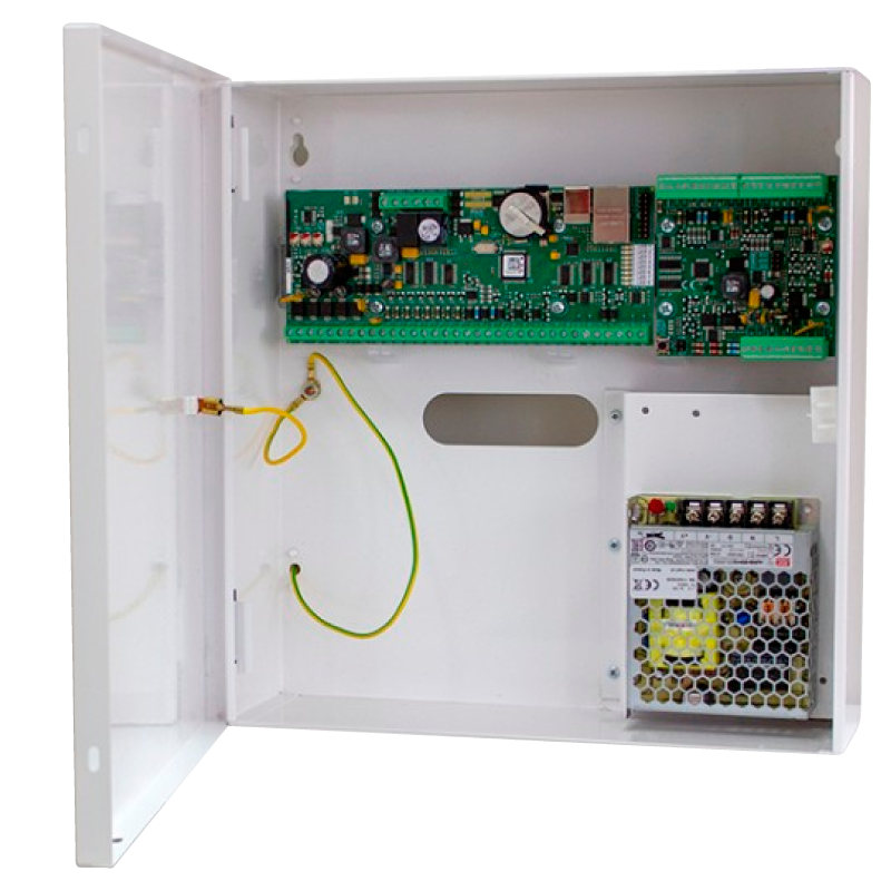 Kit con Central FERMAX® AC-MAX de 2 Puertas//Kit with FERMAX® AC-MAX 2-Door Control Unit