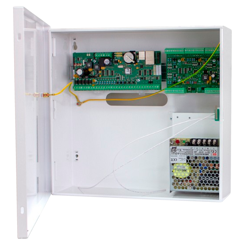 Kit con Central FERMAX® AC-MAX de 4 Puertas//Kit with FERMAX® AC-MAX 4-Door Control Unit