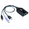 Adaptador KVM HDMI USB Compatible Smart Card con Virtual Media y Desembebedor de Audio ATEN™ KA7188//ATEN™ KA7188 USB HDMI Virtual Media KVM Adapter (Support Smart Card Reader and Audio De-Embedder)