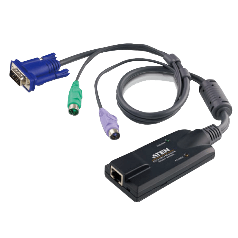 Adaptador KVM VGA PS/2 ATEN™ KA7520//ATEN™ KA7520 PS/2 VGA KVM Adapter