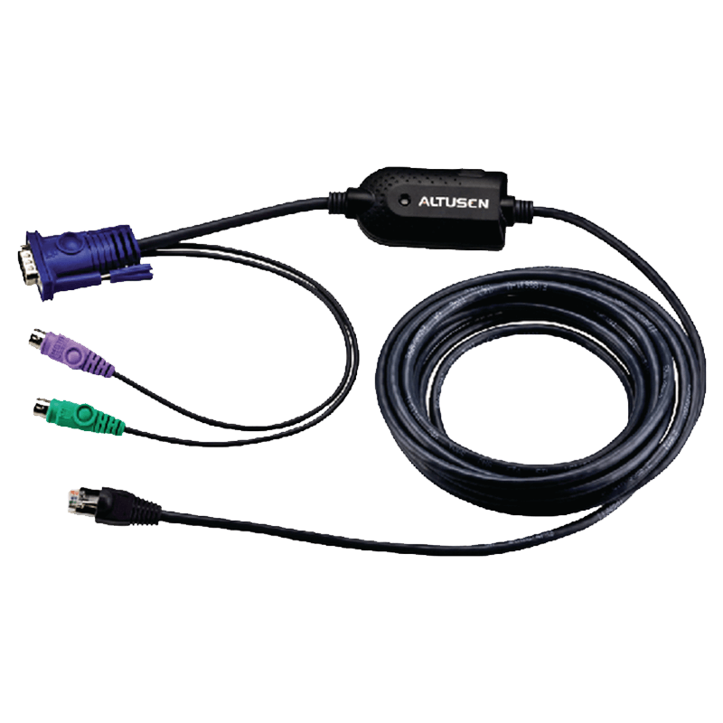 Adaptador KVM VGA PS/2 (Cable de 5 m) ATEN™ KA7920//ATEN™ KA7920 PS/2 VGA KVM Adapter (5M Cable)