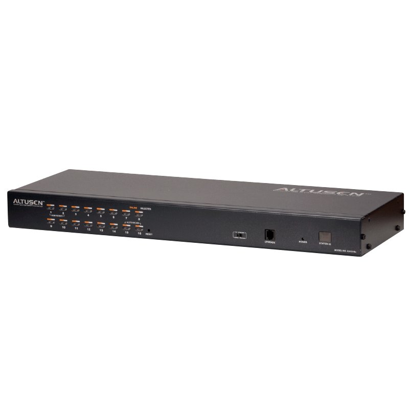 Switch KVM Cat 5 de 16 Puertos con Puerto para Conexión en Cadena ATEN™ KH1516A//ATEN™ KH1516A KVM Switch oIP