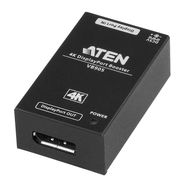 Amplificador DisplayPort 4K ATEN™ (True 4K a 10 m)//ATEN™ True 4K DisplayPort Booster