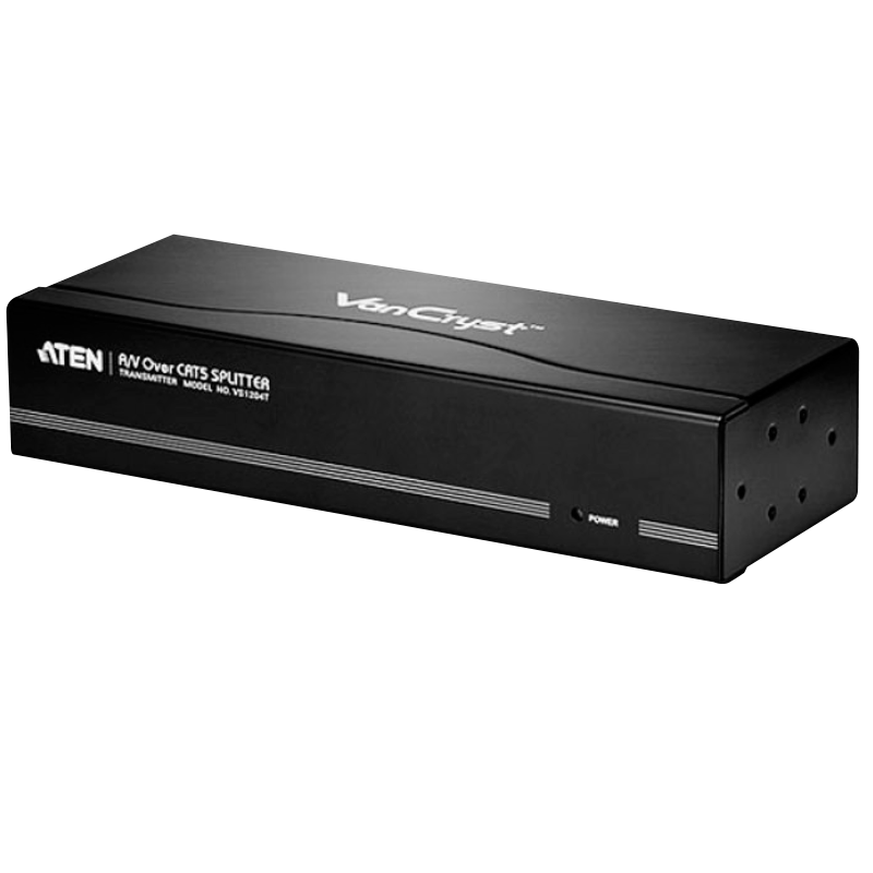 Distribuidor VGA/Audio ATEN™ sobre Cat 5 de 4 puertos//ATEN™ 4-Port VGA/Audio Cat 5 Splitter