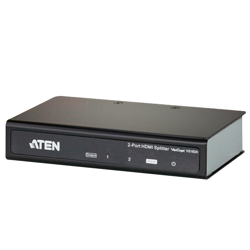 Distribuidor HDMI 4K ATEN™ de 2 puertos//ATEN™ 2-Port 4K HDMI Splitter