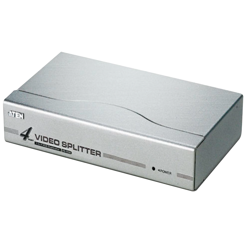 Distribuidor VGA ATEN™ de 4 puertos (350MHz)//ATEN™ 4-Port VGA Splitter (350MHz)