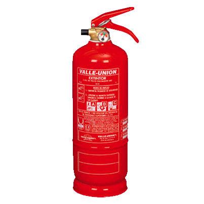 Extintor VU-2-PP de 2 Kg. ABC "BV"//VU-2-PP 2 Kg ABC Powder "BV" Fire Extinguisher