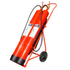 Carro Extintor de 20 Kg. CO2 - 2 Botellas//20 Kg CO2 Fire Extinguisher Trolley with - 2 Bottles