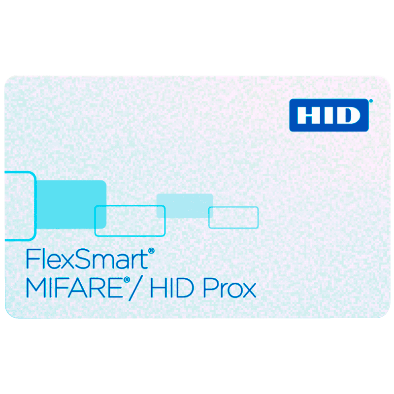 Tarjeta HID® MIFARE™ 1K + Prox Multilaminada Compuesta//HID® MIFARE™ 1K + Prox Composite Card