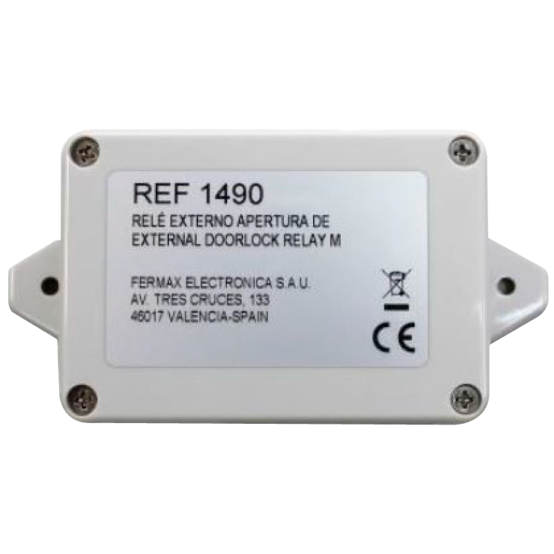 Relé Externo FERMAX® de Apertura para Puerta MEET™//FERMAX® MEET™ External Door Opening Relay 