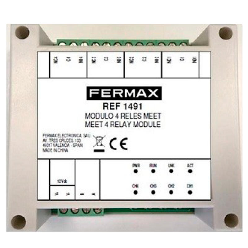 Módulo FERMAX® de 4 Relés MEET™//FERMAX® MEET™ 4-Relay Module