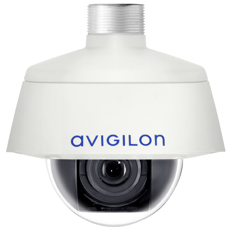 Minidomo IP AVIGILON™ H5A de 2MPx 3.3-9mm con IR (Para Exteriores, con Carcasa Colgante)//AVIGILON™ H5A with 2MPx 3.3-9mm + IR IP Mini Dome (Outdoor + Pendant)