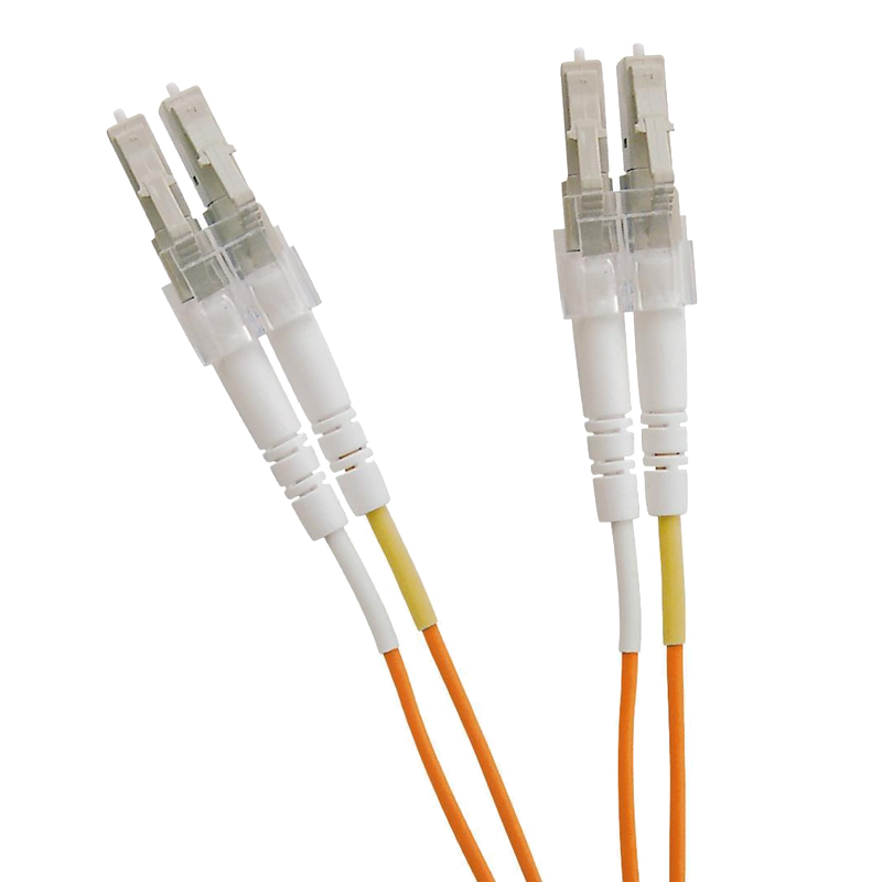 Latiguillo de Fibra OM2 LC-LC 50/125 Dúplex LSZH Naranja 1 M//OM2 FO Patch Lead LC-LC 50/125 Duplex LS0H Orange 1 M