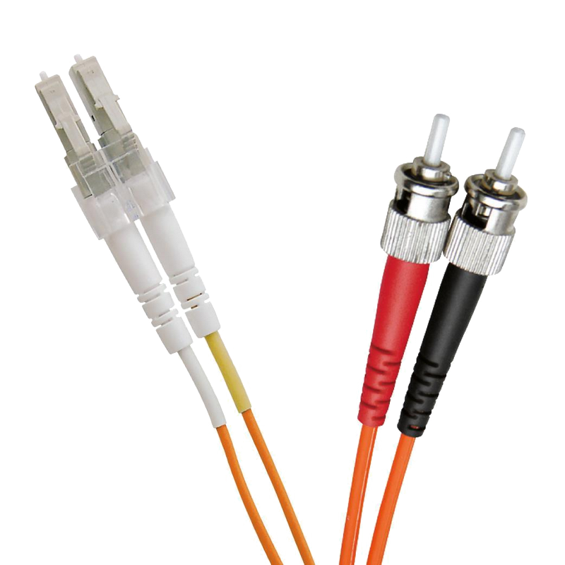 Latiguillo de Fibra OM2 LC-ST 50/125 Dúplex LSZH Naranja 1 M//OM2 FO Patch Lead LC-ST 50/125 Duplex LS0H Orange 1 M