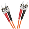 Latiguillo de Fibra OM2 ST-ST 50/125 Dúplex LSZH Naranja 1 M//OM2 FO Patch Lead ST-ST 50/125 Duplex LS0H Orange 1 M