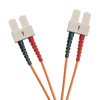 Latiguillo de Fibra OM2 SC-SC 50/125 Dúplex LSZH Naranja 1 M//OM2 FO Patch Lead SC-SC 50/125 Duplex LS0H Orange 1 M