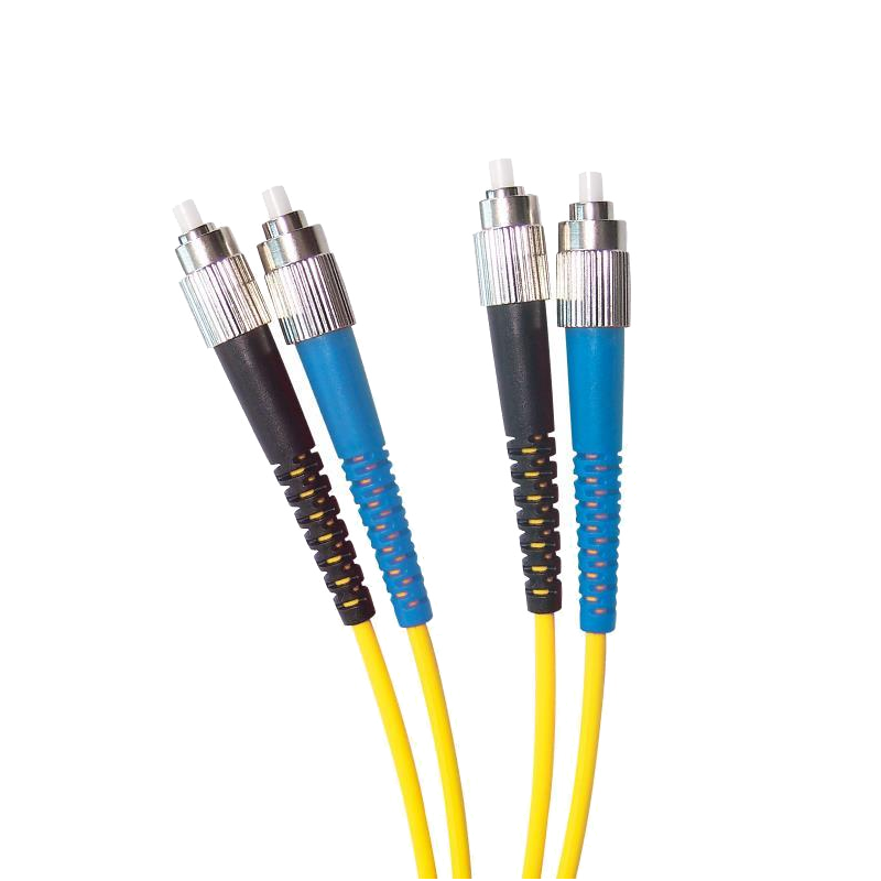 Latiguillo de Fibra OS2 FC-FC 09/125 Dúplex LSZH Amarillo 1 M//OS2 FO Patch Lead FC-FC 09/125 Duplex LS0H Yellow 1 M