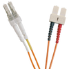 Latiguillo de Fibra OM2 LC-SC 50/125 Dúplex LSZH Naranja 30 M//OM2 FO Patch Lead LC-SC 50/125 Duplex LS0H Orange 30 M