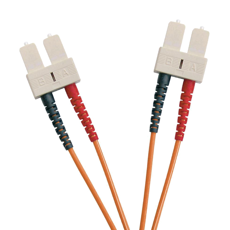 Latiguillo de Fibra OM2 SC-SC 50/125 Dúplex LSZH Naranja 0.5 M//OM2 FO Patch Lead SC-SC 50/125 Duplex LS0H Orange 0.5 M