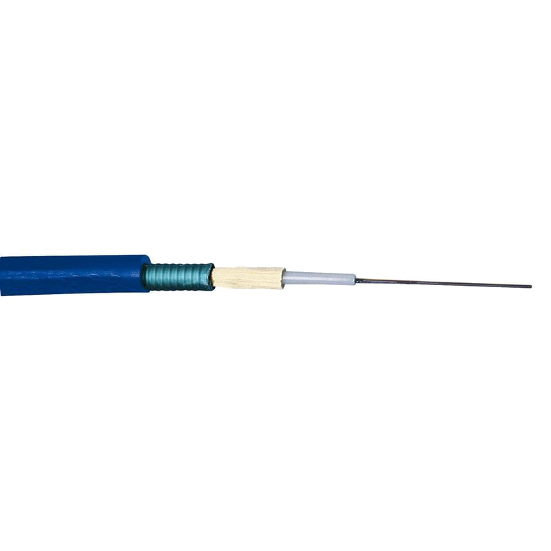 Fibra Óptica EXCEL® OM2 de 4 Núcleos 50/125 en Tubo Suelto CST - Cable Azul//EXCEL® OM2 4 Core Fibre Optic 50/125 Loose Tube CST Blue Cable