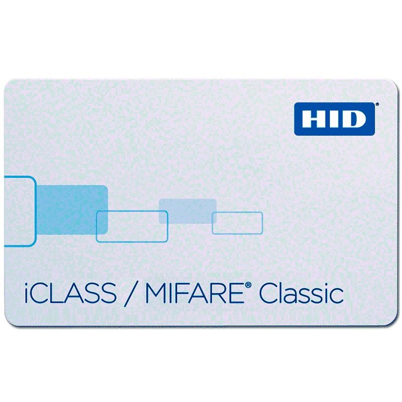 Tarjeta HID® iCLASS™ 2k + MIFARE™ 1K//HID® iCLASS™ 2k + MIFARE™ 1K Card