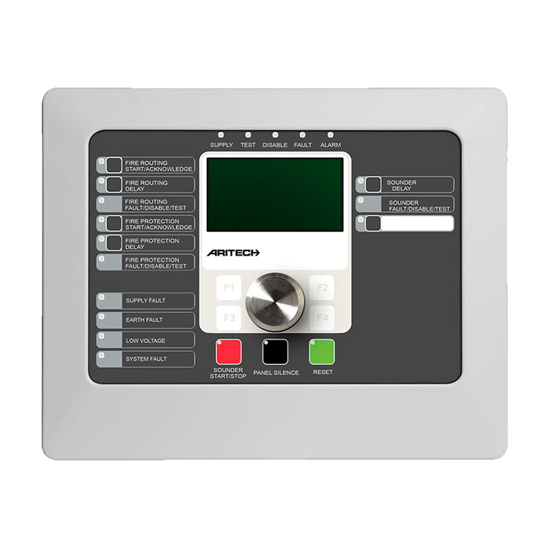 Panel Repetidor de Incendio Analógico UTC™ Aritech™ Compacto//UTC™ Aritech™ Analogical Fire Repeater Panel (Compacto)