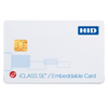 Tarjeta Fresable HID® iCLASS™ SE™ 32k (16k/2 + 16k/1) Multilaminada Compuesta//HID® iCLASS™ SE™ 32k (16k/2 + 16k/1) Embeddable Composite Card