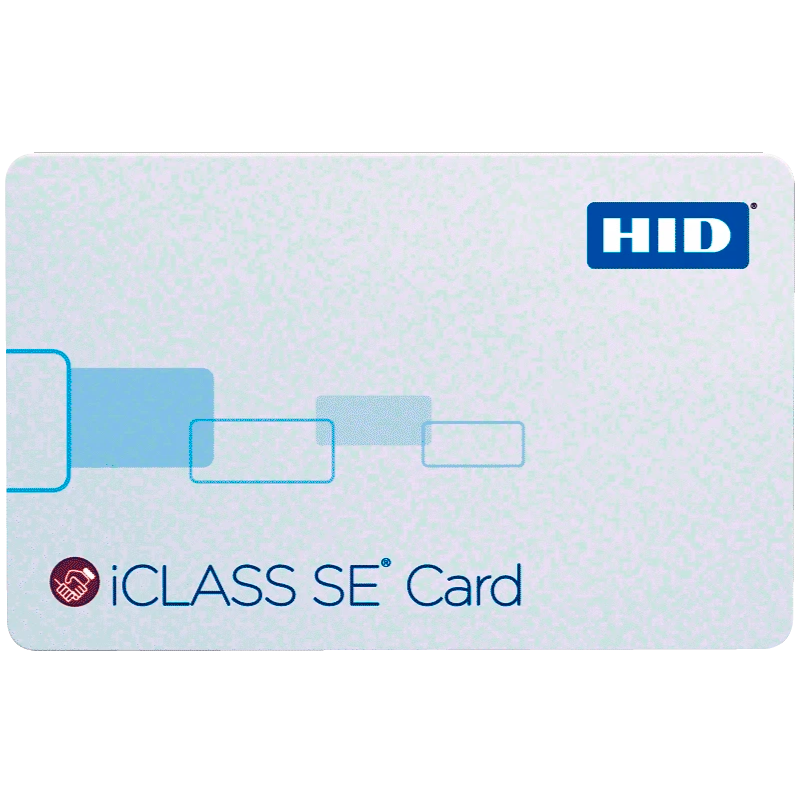 Tarjeta HID® iCLASS™ SE™ 32k (16k/16 + 16k/1) Multilaminada Compuesta//HID® iCLASS™ SE™ 32k (16k/16 + 16k/1)  Composite Card