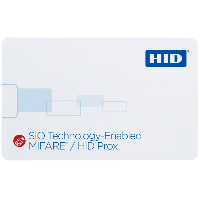 Tarjeta HID® SIO™ MIFARE™ 1K + Prox//HID® SIO™ MIFARE™ 1K + Prox Card