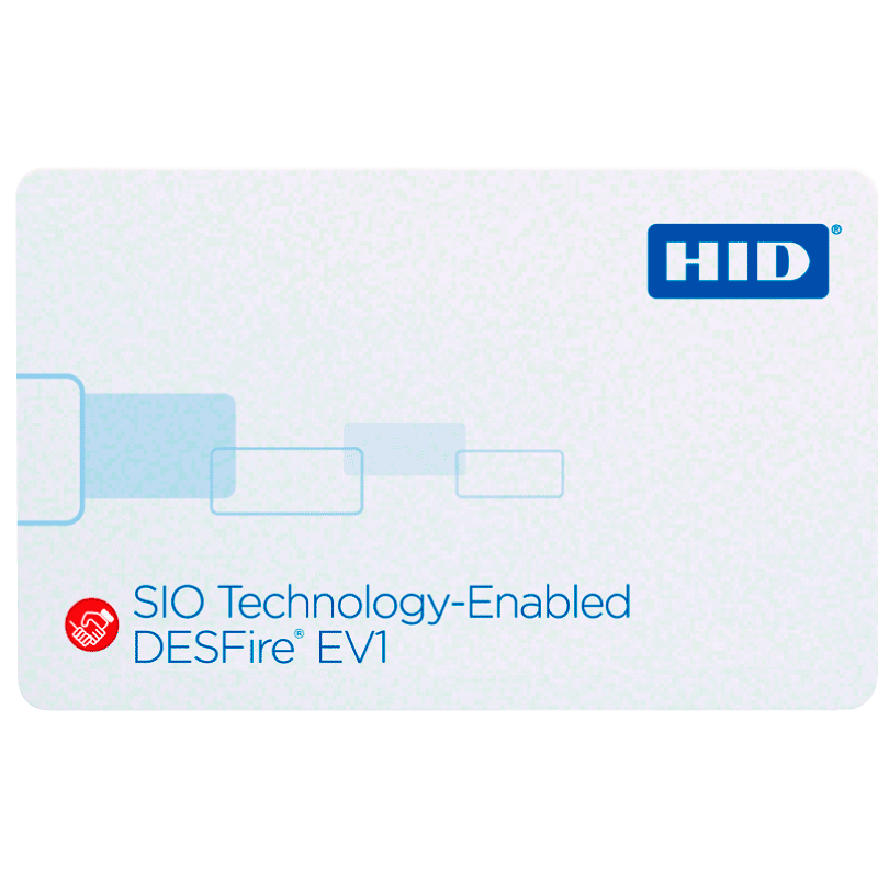 Tarjeta HID® SIO™ DESFire™ Multilaminada Compuesta//HID® SIO™ DESFire™ Composite Card