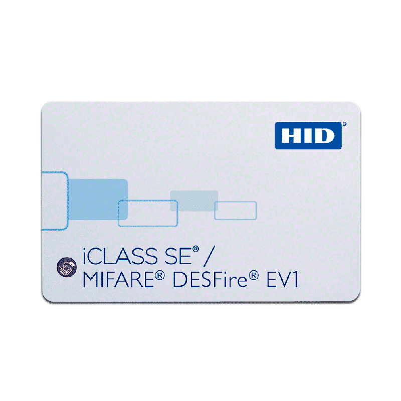 Tarjeta HID® iCLASS™ SE™ 32k (16k/2 + 16k/1) + DESFire™//HID® iCLASS™ SE™ 32k (16k/2 + 16k/1) + DESFire™ Card