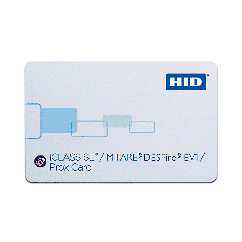 Tarjeta HID® iCLASS™ SE™ 32k (16k/2 + 16k/1) + DESFire™ + Prox//HID® iCLASS™ SE™ 32k (16k/2 + 16k/1) + DESFire™ + Prox Card