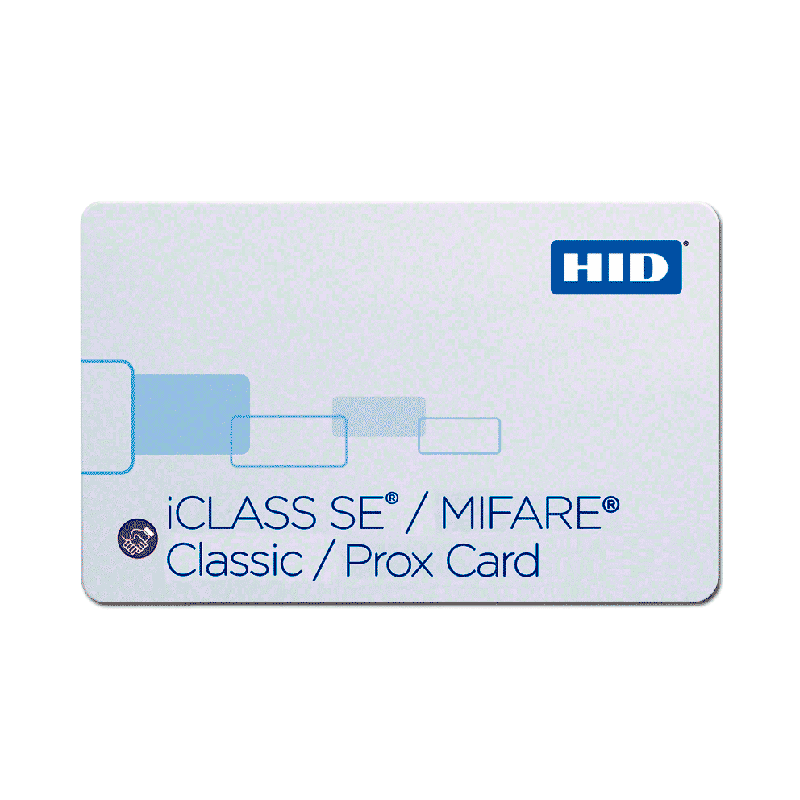 Tarjeta HID® iCLASS™ SE™ 32k (16k/2 + 16k/1) + MIFARE™ 4K + Prox//HID® iCLASS™ SE™ 32k (16k/2 + 16k/1) + MIFARE™ 4K + Prox Card