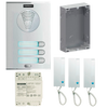 Kit FERMAX® CITY™ 4+N 3/L (Placa CITY™ y Telefonillos LOFT™)//FERMAX® CITY™ 4+N 3/L Kit (CITY™ Entry Panel and LOFT™ Phones)