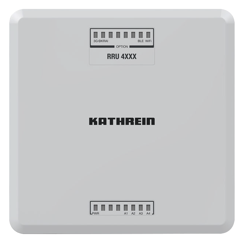 Unidad de Lectura KATHREIN® RRU 4500  (4 Puertos, PoE+, ©KRAI, Linux, IP67)//KATHREIN® RRU 4500 Reader Unit (4Port, PoE+, ©KRAI, Linux, IP67)