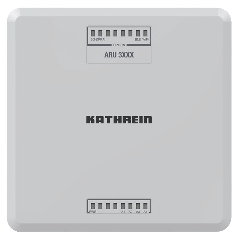 Unidad de Lectura con Antena KATHREIN® ARU 3400 (3 Puertos, PoE+, IP67)//KATHREIN® ARU 3400 Antenna Reader Unit (int. Ant., 3Port, PoE+, IP67)