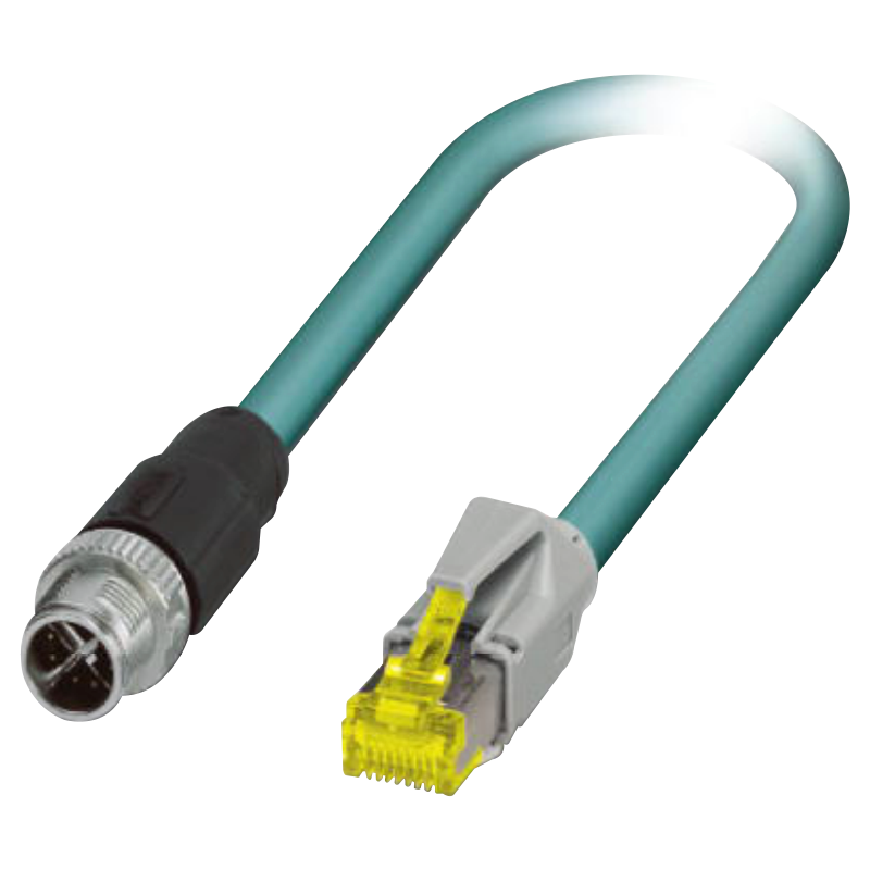 Cable Ethernet M12/RJ45 KATHREIN® R-CC3 03 ETH RRU/ARU (3 m)//KATHREIN® R-CC3 03 ETH RRU/ARU Ethernet Cable M12/RJ45 (3m)