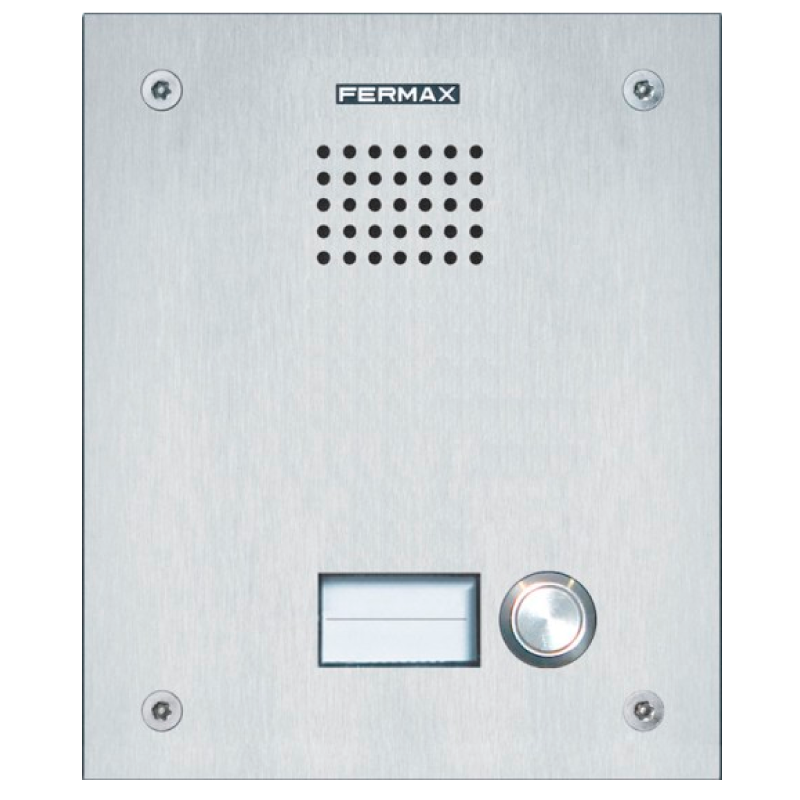 Placa FERMAX® MARINE™ VDS™ Audio ST1 AP 101 - 1 Pulsador//FERMAX® MARINE™ VDS™ ST1 AP 101 Audio Entry Panel - 1 Push Button