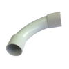 Curva TUPERSA® Tuperplas™ Enchufable Gris M-25//TUPERSA® Tuperplas™ M-25 Grey Pluggable Curve Tube