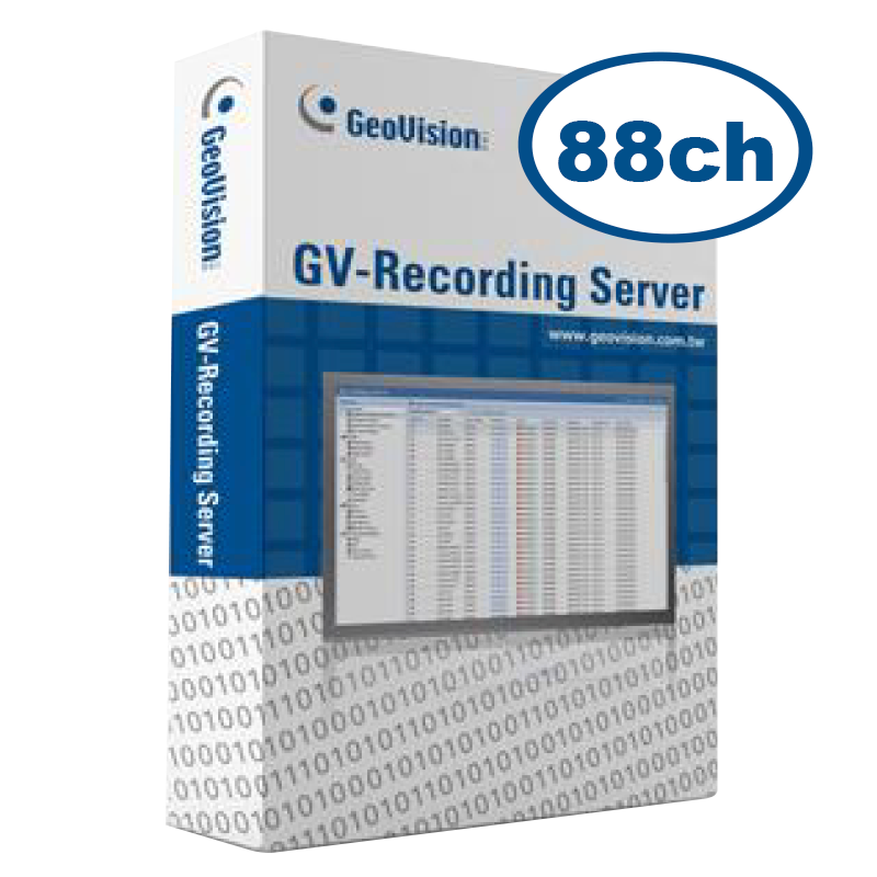 Licencia GEOVISION™ Recording Server (GV) GV-RS GV088//GEOVISION™ Recording Server (GV) GV-RS GV088 License