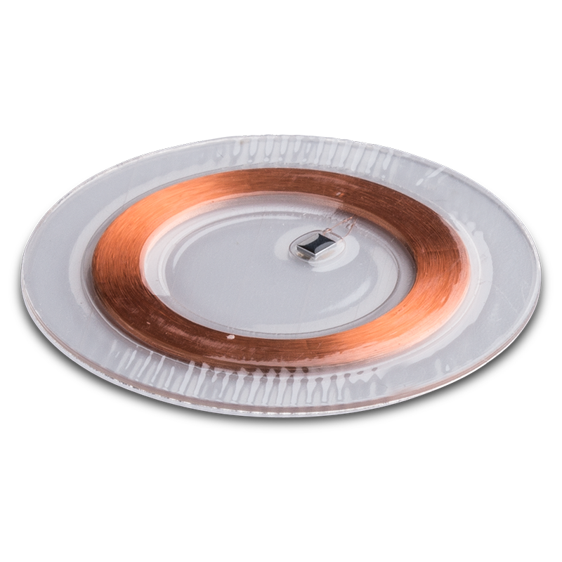 Clear Disc HID® UNIQUE (EM4102 V4) 20mm - LF//HID® Clear Disc UNIQUE (EM4102 V4) 20mm - LF