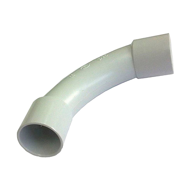 Curva TUPERSA® Tuperplas™ Enchufable Gris M-40//TUPERSA® Tuperplas™ M-40 Grey Pluggable Curve Tube