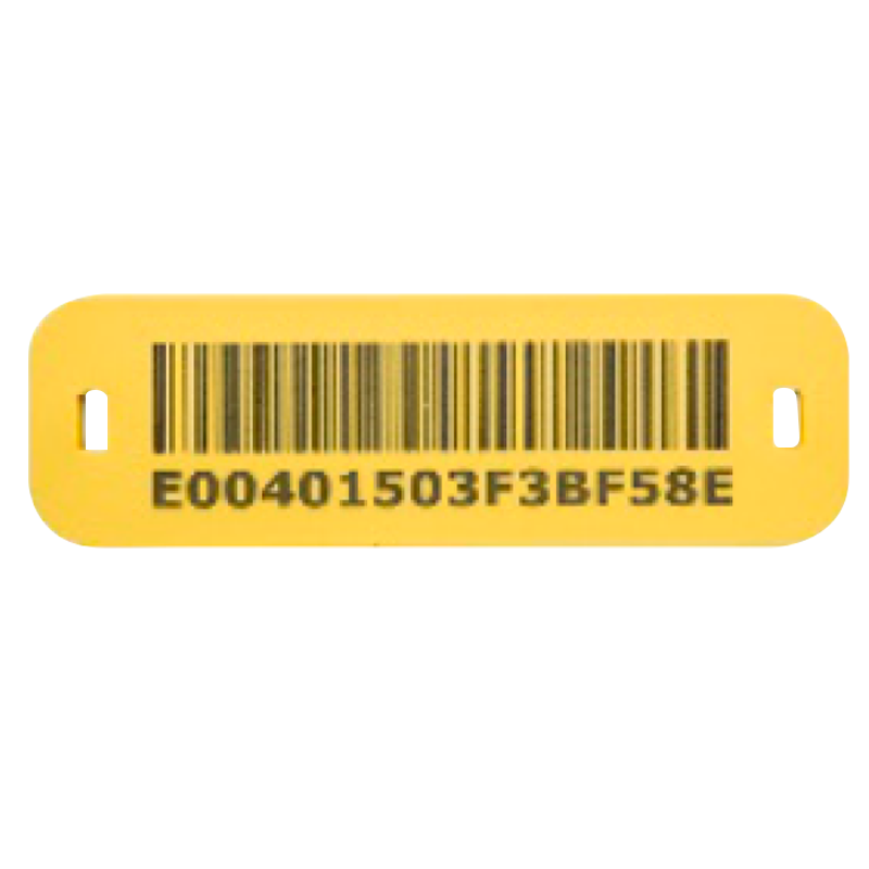 Tag HID® SlimFlex™ Estándar con Código de Barras Monza R6-P - UHF//HID® SlimFlex™ Monza R6-P UHF Standard with Barcode Tag