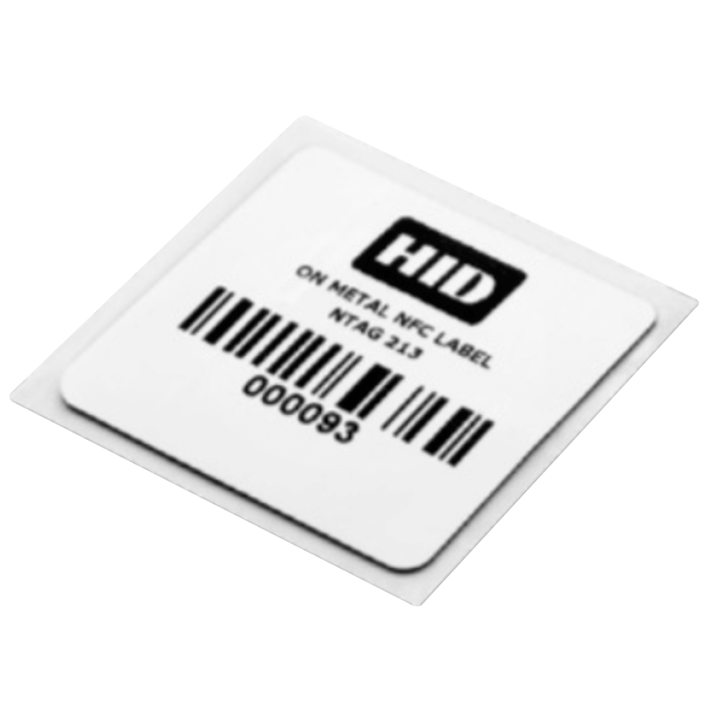 Adhesivo HID® Label Tag OM (100 x 43 mm) - UHF US//HID® Label Tag UHF OM Sticker - US (100 x 43 mm)
